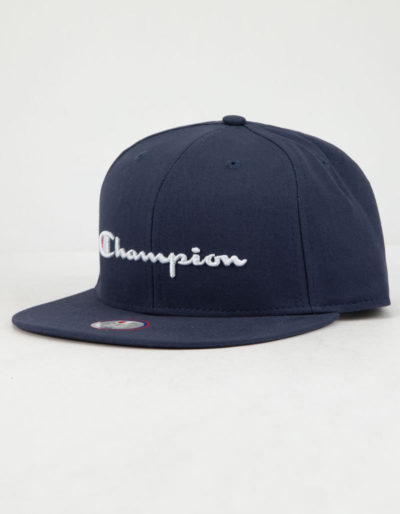 CHAMPION Script Mens Snapback Hat image number 0