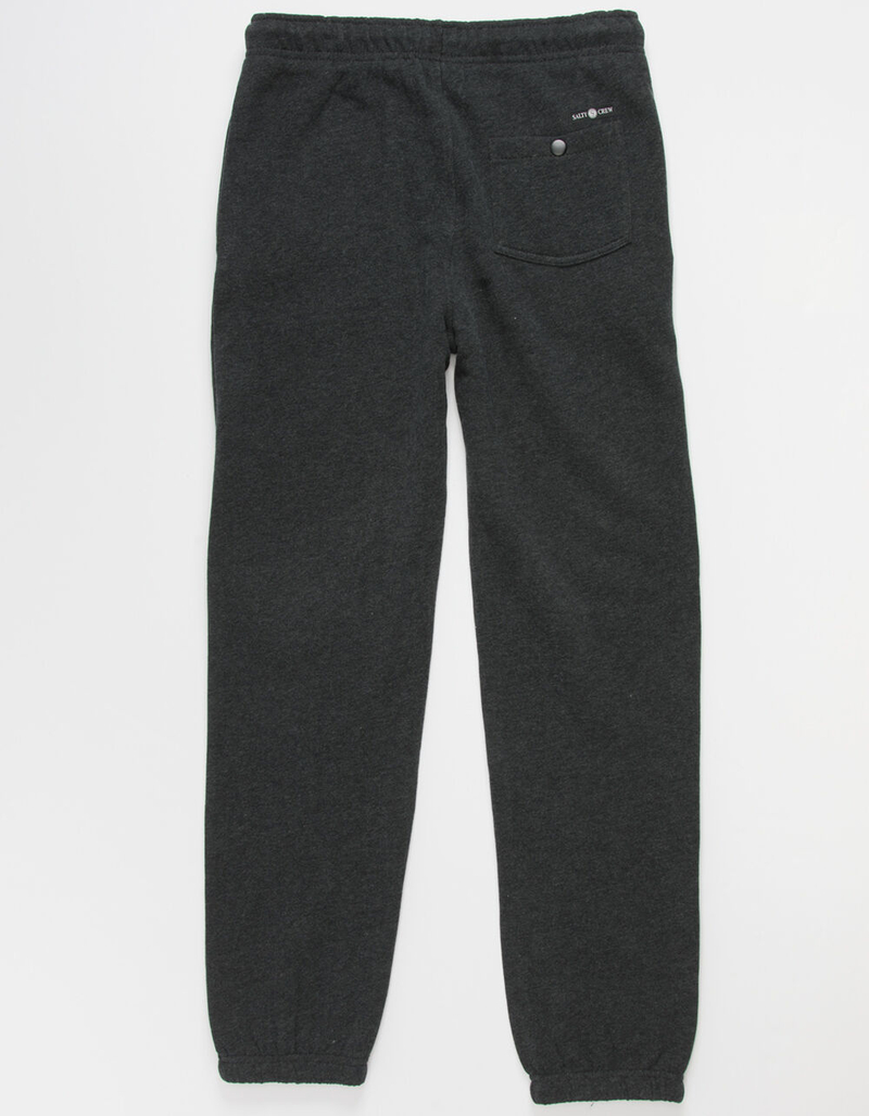 SALTY CREW Slow Roll Boys Black Sweatpants image number 1