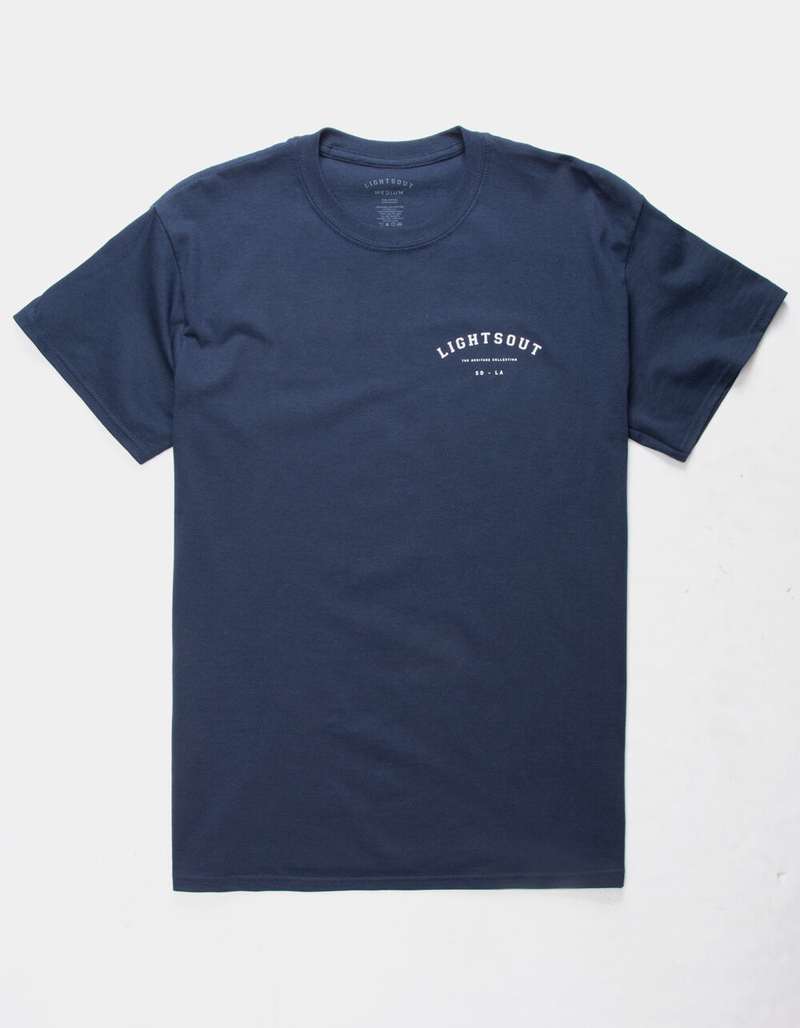 LIGHTS OUT The Heritage Collection Classic Mens T-Shirt image number 0