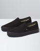 VANS Classic Slip-On Black & Black Shoes image number 2