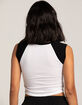 PEANUTS Womens Raglan Tank Top image number 3