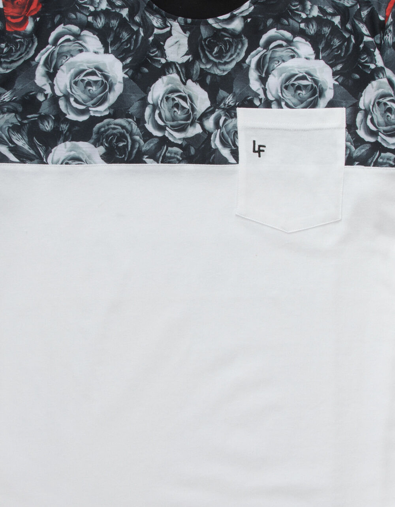 LA FAMILIA Million Roses Mens Pocket Tee image number 1