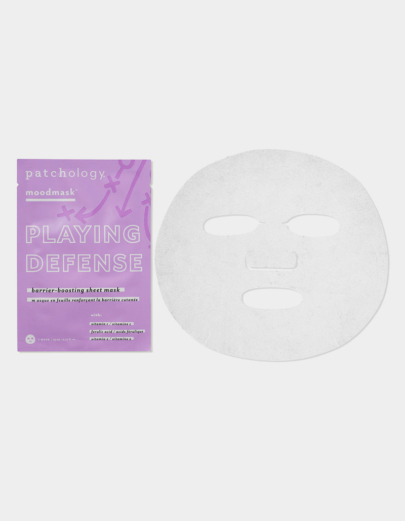 PATCHOLOGY Playing Defense Barrier-Boosting Sheet Mask image number 1
