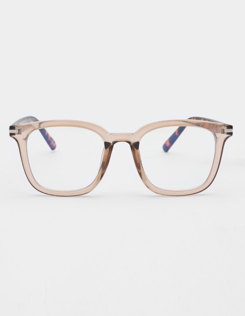 Square Plastic Blue Light Glasses image number 1