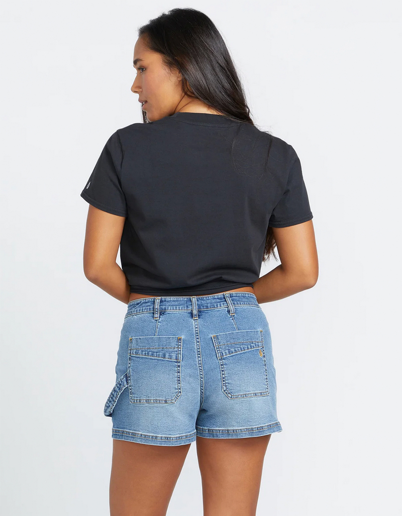 VOLCOM Stone Kraft Womens Denim Shorts image number 1