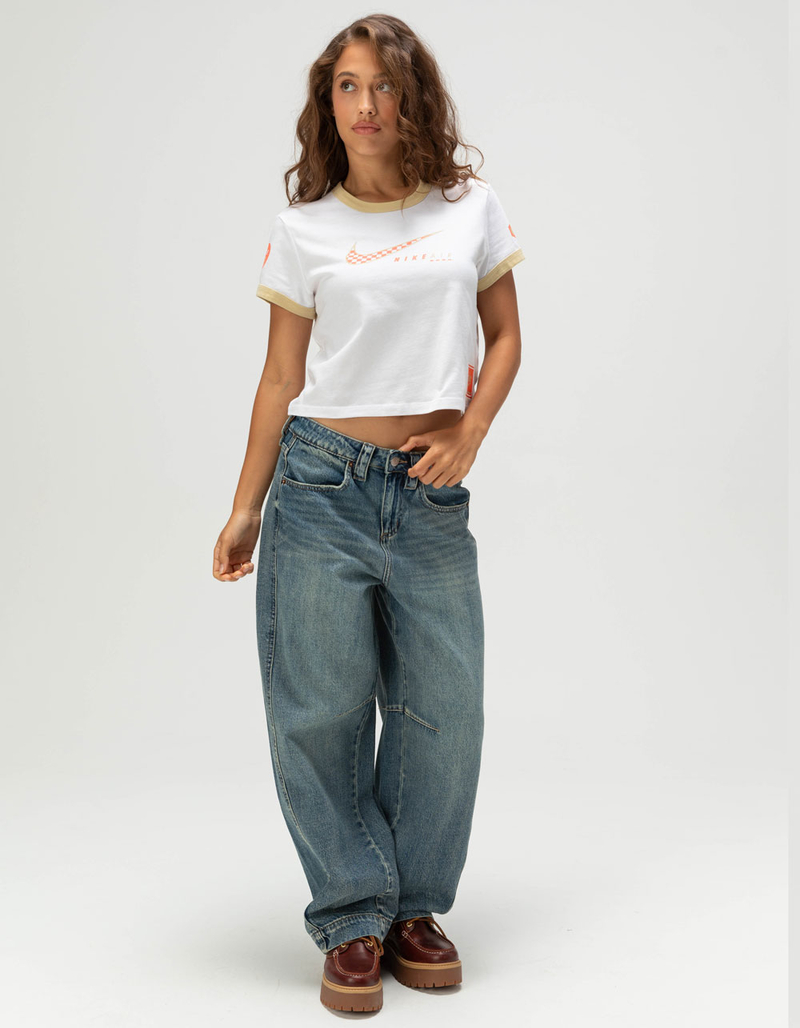 NIKE Sportswear Club Womens Ringer Tee image number 1