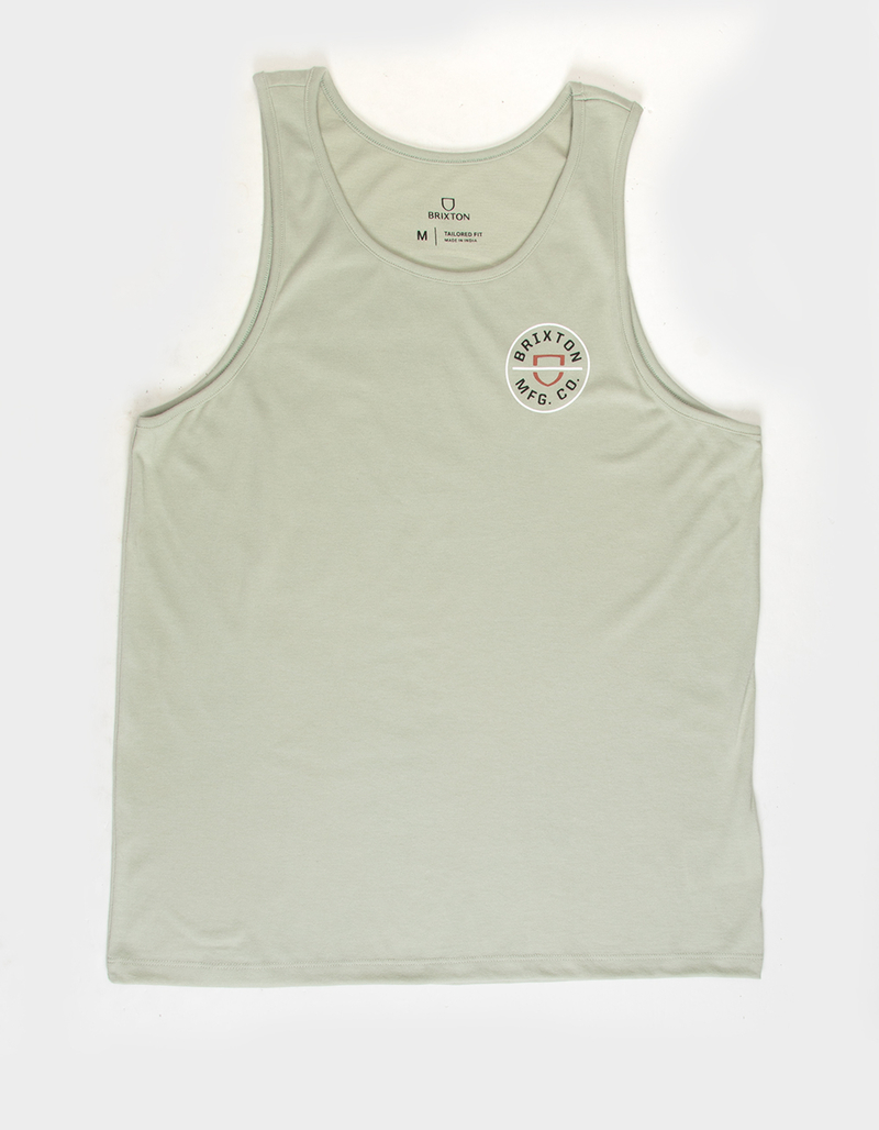BRIXTON Mens Crest Tank Top image number 1