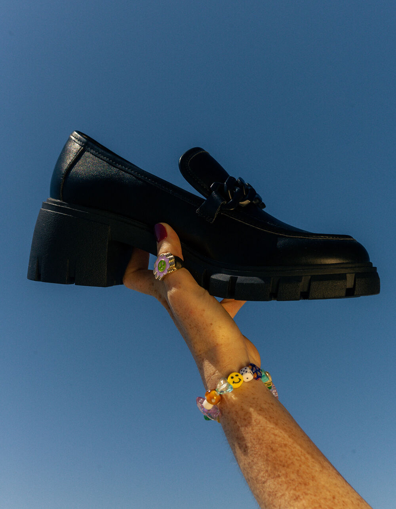 MADDEN GIRL Hoxtonn Womens Loafers BLACK Tillys