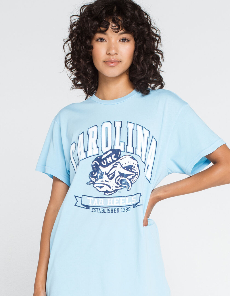 THE ORIGINAL RETRO BRAND UNC University of North Carolina Tar Heels Womens Oversized Tee image number 0