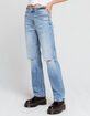 DAZE Sundaze Womens High Rise Dad Jeans image number 2