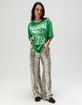 JUNK FOOD Philadelphia Eagles Oversized Ringer Tee image number 8
