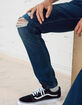 RSQ Mens Skinny Dark Vintage Flex Ripped Jeans image number 5