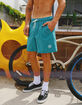 RSQ Mens Seersucker 6.5" Swim Trunks image number 9