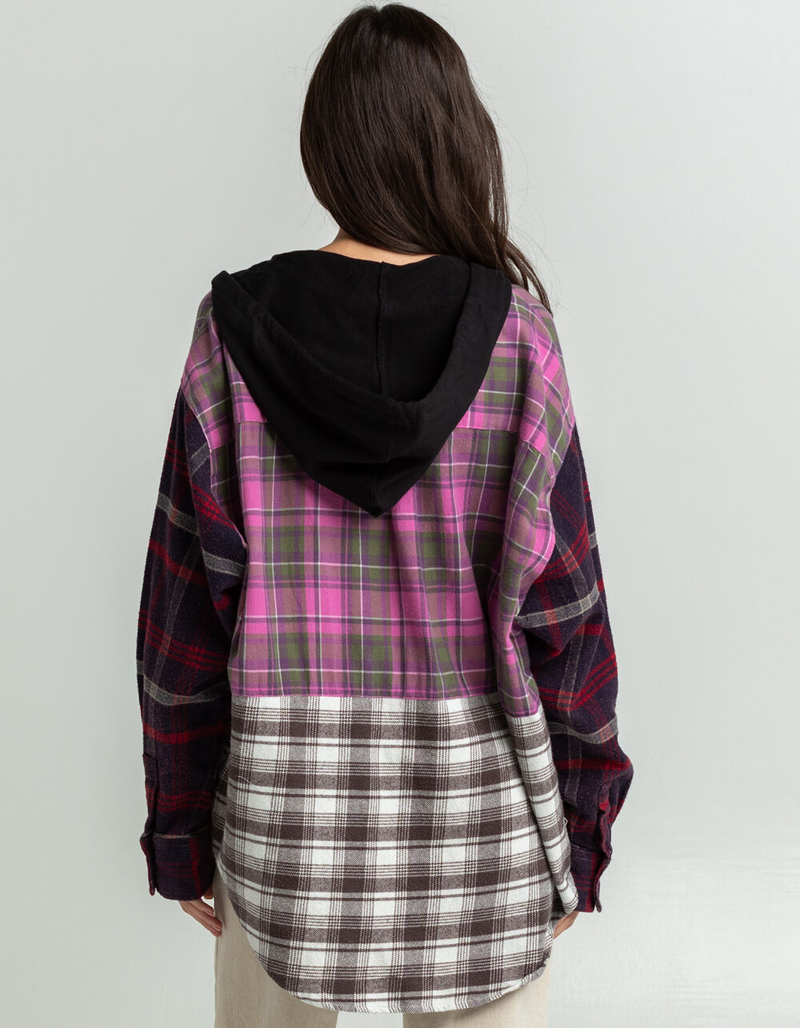 BDG Urban Outfitters Serena Womens Hooded Shirt image number 2