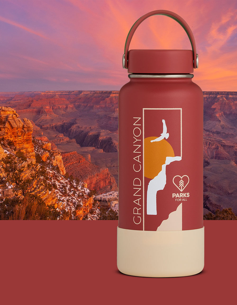 HYDRO FLASK National Park Foundation Grand Canyon 32oz Wide Mouth Water Bottle image number 1