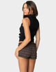 EDIKTED Beau Tie Front Top image number 5