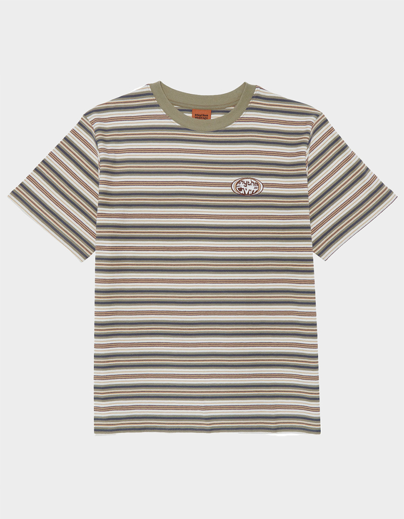 RHYTHM Vintage Mens Stripe Tee image number 0