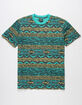 BILLABONG Halfrack Stripe Mens T-Shirt image number 1