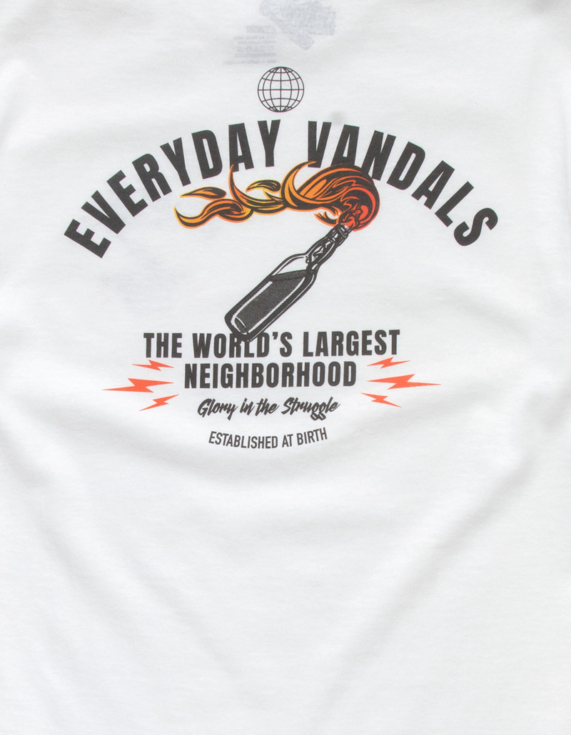 EVERYDAY VANDALS Neighborhood Mens Tee image number 2