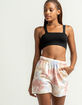 CHAMPION Sun Wash Womens White Combo Shorts image number 1