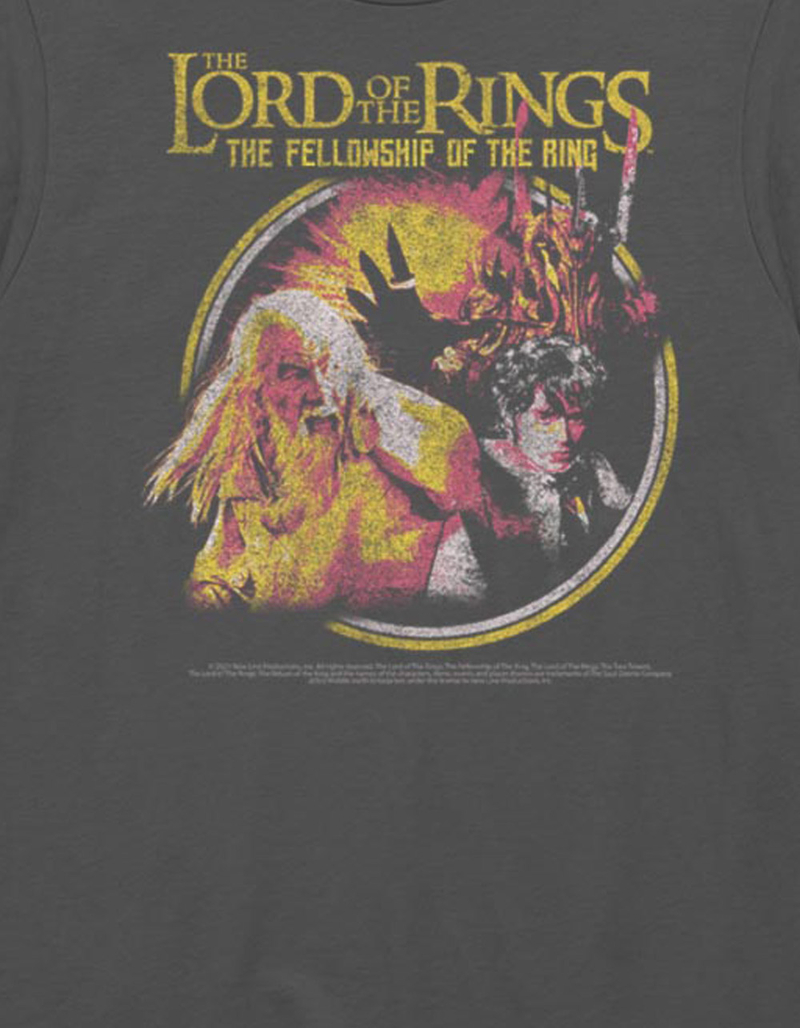 LORD OF THE RINGS Three Is A Crowd Unisex Tee CHARCOAL Tillys