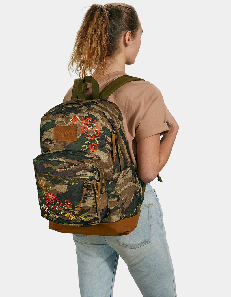 JANSPORT Right Pack Expressions Power Flower Backpack image number 5