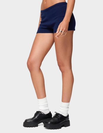 EDIKTED Arianna Knit Shorts Alternative Image