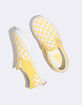 VANS Checkerboard Classic Slip-On Aspen Gold & True White Kids Shoes image number 3