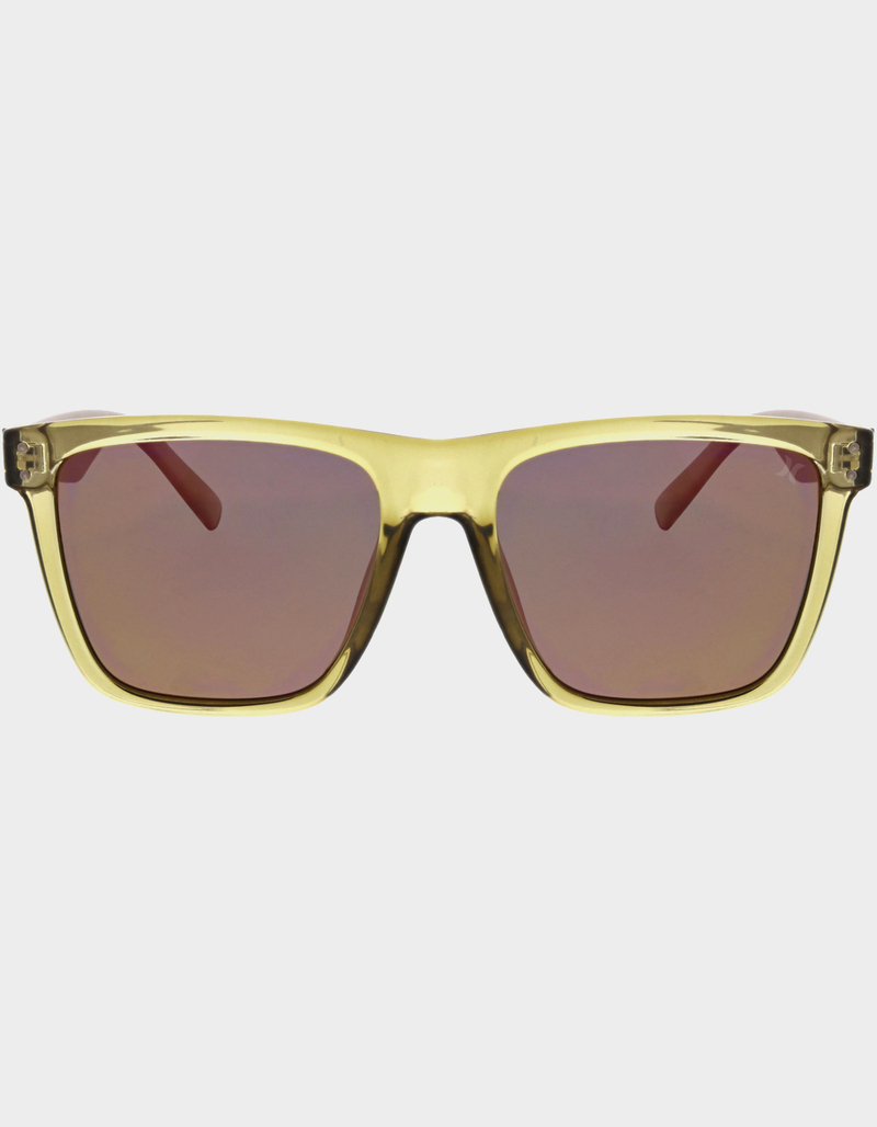 HURLEY Polarized Flat Top Square Sunglasses image number 1