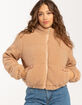 RSQ Womens Sherpa Puffer Jacket image number 2
