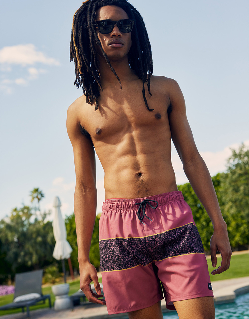 RIP CURL Blocked Out Mens Volley Shorts image number 0