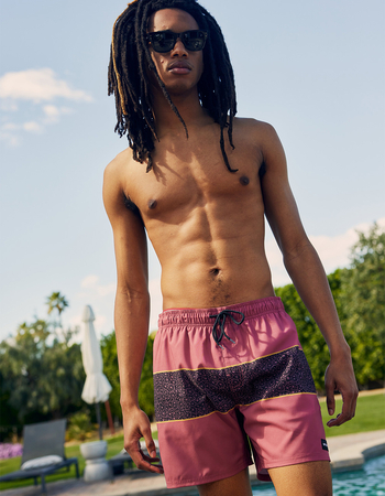 RIP CURL Blocked Out Mens Volley Shorts Primary Image