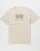 BRIXTON Alton Solid Mens Tee image number 1