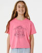 RIP CURL Hibiscus Girls Crop Tee image number 3