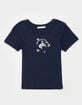 FULL TILT Embroidered Floral Rodeo Girls Tee image number 1