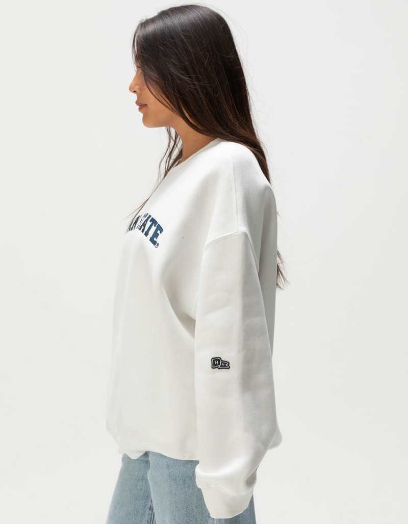 HYPE AND VICE Penn State University Womens Crewneck Sweatshirt image number 2