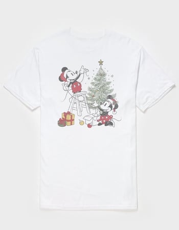 DISNEY Merry And Bright Tree Unisex Tee Primary Image