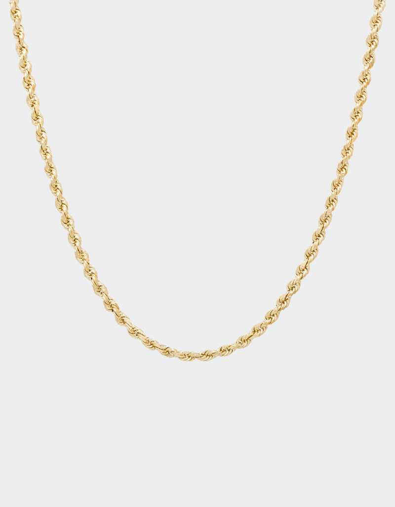 THE GOLD GODS 2.5mm 18k Gold Plated Chain image number 0