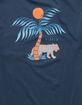 VISSLA El Tigre Mens Organic Pocket T-Shirt image number 3