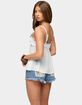 EDIKTED Zephyr Crochet Babydoll Top image number 3