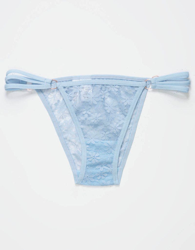 FULL TILT Strappy Side Cheeky Lace Panties image number 0