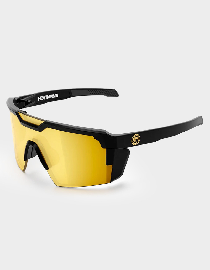 HEAT WAVE VISUAL Future Tech Gold Z87+ Sunglasses image number 0