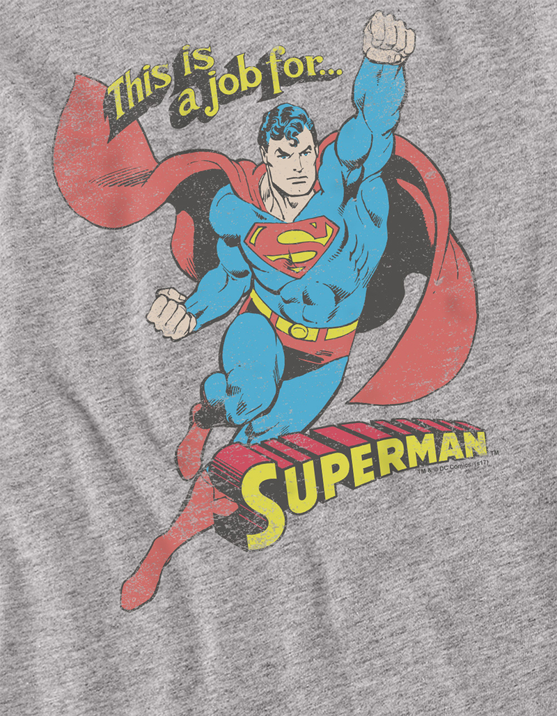 SUPERMAN On The Job Boys Tee image number 1