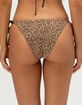 DAMSEL Ava Mesh Tie Side Cheeky Bikini Bottoms image number 4