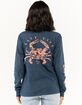 SALT LIFE Crab Womens Tee image number 1