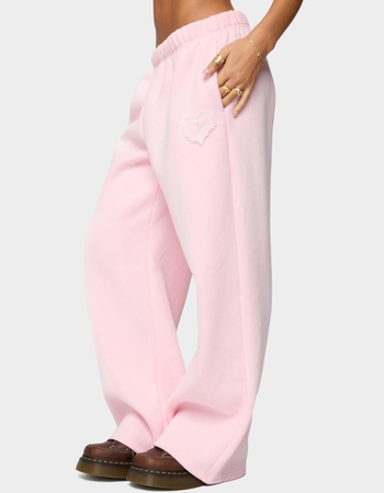 EDIKTED Love Edikted Wide Leg Sweatpants Alternative Image