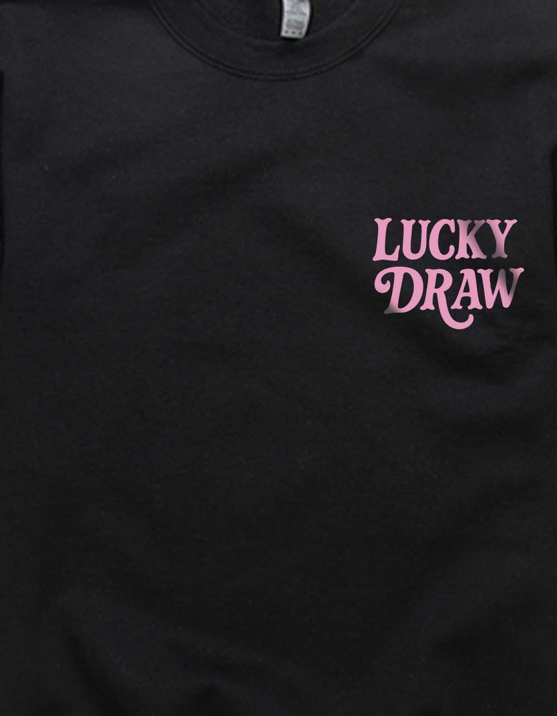 LUCK Lucky Draw Cards Unisex Crewneck Sweatshirt image number 2