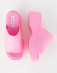 STEVE MADDEN Slinky-J Womens Platform Sandals image number 5