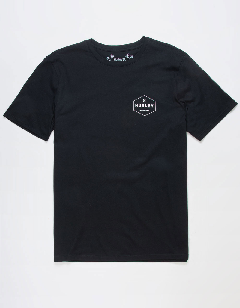 HURLEY Everyday Floral Bar Mens Tee image number 1