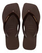 HAVAIANAS Plush Womens Slim Square Flip Flops image number 1